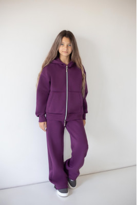 Зіп-худі oversize з капюшоном для дівчат-підлітків